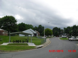 Hawthorne Development - picnic area